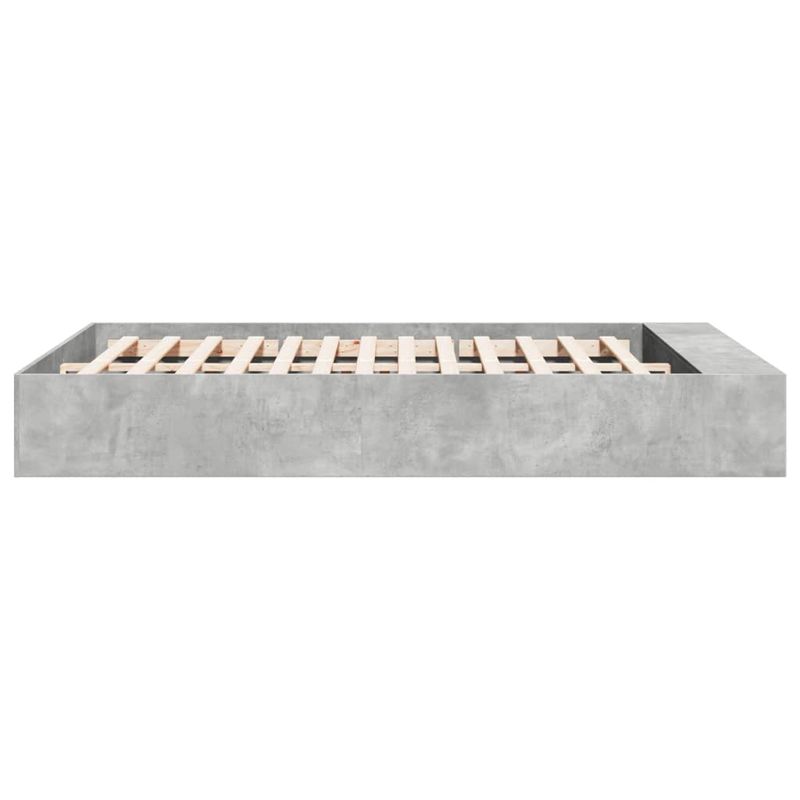 Casa si Gradina - Mobilier - Paturi si accesorii - Paturi - Cadru de pat, gri sonoma, 150x200 cm, lemn prelucrat - Infinity.ro
