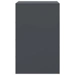 Casa si Gradina - Mobilier - Comode si corpuri - Noptiere - Noptiera, antracit, 34,5x39x62 cm, otel - Infinity.ro