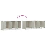 Casa si Gradina - Mobilier - Comode si corpuri - Comode - Comoda TV, alb, 99x39x44 cm, otel - Infinity.ro