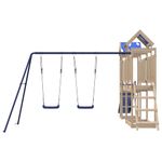 Jucarii, Copii si Bebe - Jucarii si jocuri - Jucarii de exterior - Spatii de joaca si accesorii - Set de joaca pentru exterior, lemn masiv de pin - Infinity.ro