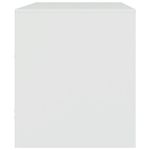 Casa si Gradina - Mobilier - Comode si corpuri - Comode - Dulapuri TV 2 buc., alb, 67x39x44 cm Otel - Infinity.ro