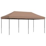 Casa si Gradina - Gradina si terasa - Umbrele si pavilioane - Pavilioane - Cort de petrecere pliabil Pop-Up, 580x292x315 cm, maro - Infinity.ro