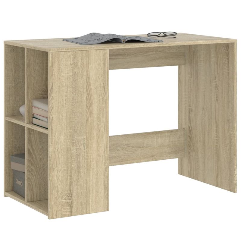 Casa si Gradina - Mobilier - Mese si birouri - Birouri - Birou, stejar sonoma, 102x50x75 cm, lemn compozit - Infinity.ro
