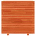 Casa si Gradina - Gradinarit si plante - Plante si ghivece - Ghivece si suporturi - Jardiniera de gradina, maro ceruit, 70x40x72 cm, lemn masiv pin - Infinity.ro