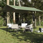 Sport si Outdoor - Camping - Copertine si adaposturi - Prelata de camping, verde, 400x294 cm, impermeabila, material oxford - Infinity.ro