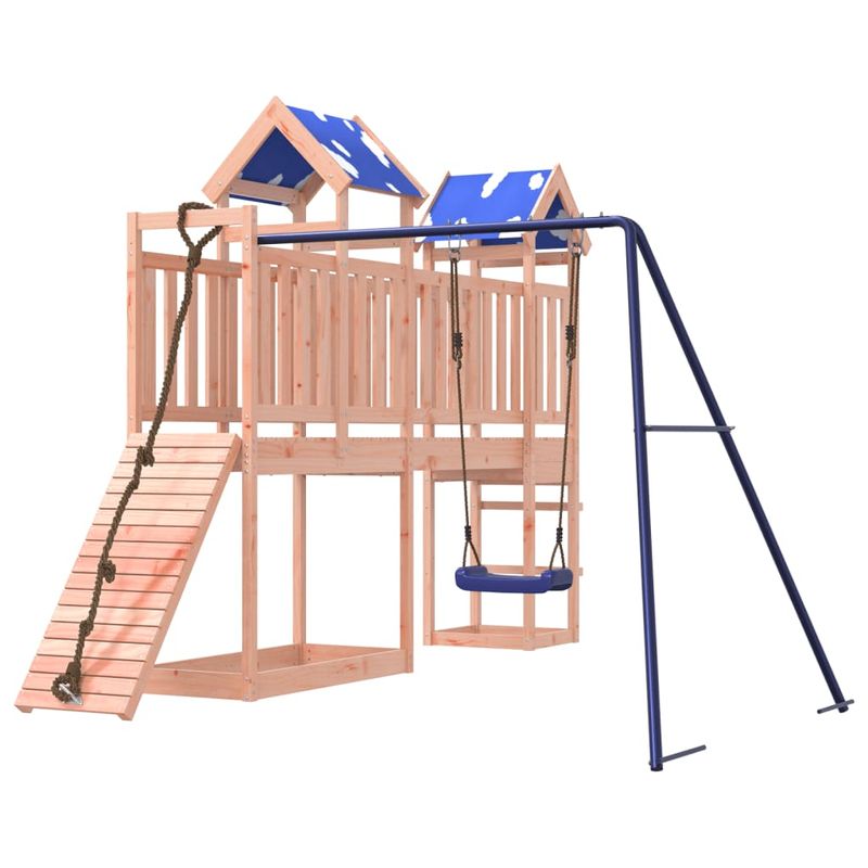 Jucarii, Copii si Bebe - Jucarii si jocuri - Jucarii de exterior - Spatii de joaca si accesorii - Set de joaca pentru exterior, lemn masiv de douglas - Infinity.ro