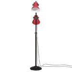 Casa si Gradina - Corpuri si surse de iluminat - Veioze si lampi - Lampi de veghe - Lampa de podea, 25 W, rosu uzat, 25x25x90/160 cm, E27 - Infinity.ro