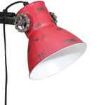 Casa si Gradina - Corpuri si surse de iluminat - Veioze si lampi - Lampadare - Lampa de podea, 25 W, rosu uzat, 25x25x90/160 cm, E27 - Infinity.ro