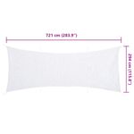 Sport si Outdoor - Accesorii si echipamente sportive - Alte accesorii sportive - Plasa de camuflaj cu geanta de depozitare, alb, 721x294 cm - Infinity.ro
