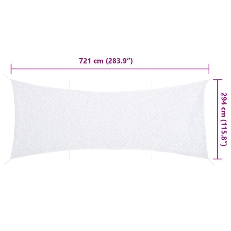 Sport si Outdoor - Accesorii si echipamente sportive - Alte accesorii sportive - Plasa de camuflaj cu geanta de depozitare, alb, 721x294 cm - Infinity.ro