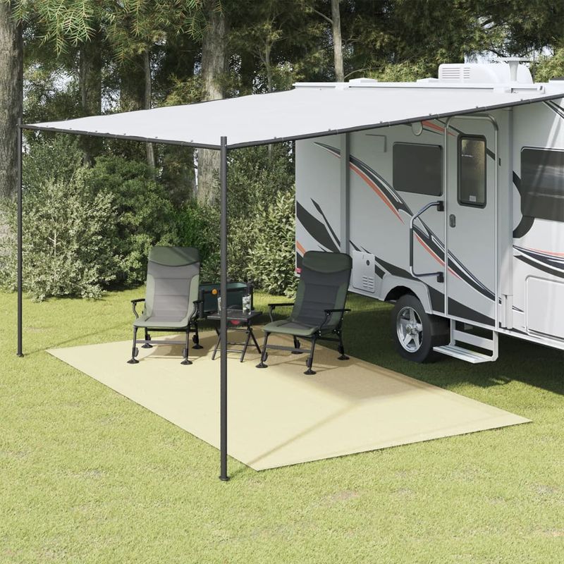 Sport si Outdoor - Camping - Accesorii corturi - Covoras de camping, crem, 4x2,5 m - Infinity.ro