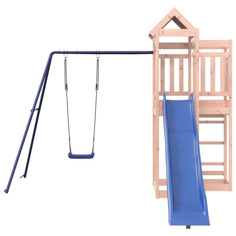 Jucarii, Copii si Bebe - Jucarii si jocuri - Jucarii de exterior - Spatii de joaca si accesorii - Set de joaca pentru exterior, lemn masiv de douglas - Infinity.ro