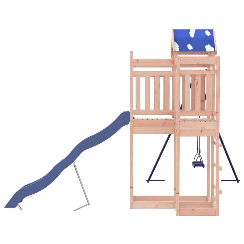 Jucarii, Copii si Bebe - Jucarii si jocuri - Jucarii de exterior - Spatii de joaca si accesorii - Set de joaca pentru exterior, lemn masiv de douglas - Infinity.ro