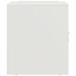 Casa si Gradina - Mobilier - Comode si corpuri - Noptiere - Noptiera, alb, 34,5x39x44 cm, otel - Infinity.ro