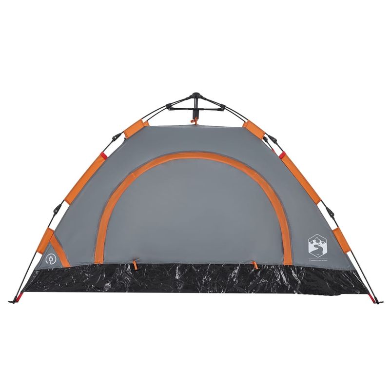 Sport si Outdoor - Camping - Corturi camping - Cort de camping, 2 persoane, gri/portocaliu, setare rapida - Infinity.ro