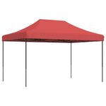 Casa si Gradina - Gradina si terasa - Umbrele si pavilioane - Pavilioane - Cort de petrecere pliabil Pop-Up, 440x292x315 cm, visiniu - Infinity.ro