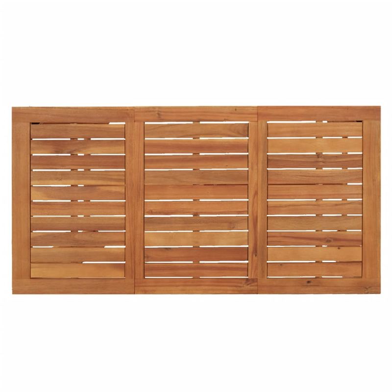 Casa si Gradina - Gradina si terasa - Mobilier exterior - Seturi mobila gradina - Set bar de gradina, 5 piese, maro, lemn masiv acacia/ poliratan - Infinity.ro