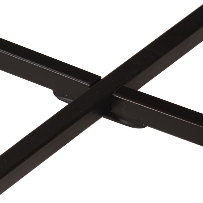 Casa si Gradina - Mobilier - Mese si birouri - Masute de cafea - Masuta de cafea, 54x54x35 cm, lemn masiv de mango si fier - Infinity.ro