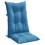 Casa si Gradina - Textile si covoare - Perne si pilote - Perne decorative - Perne scaun spatar inalt 6buc melanj albastru 120x50x7cm textil - Infinity.ro
