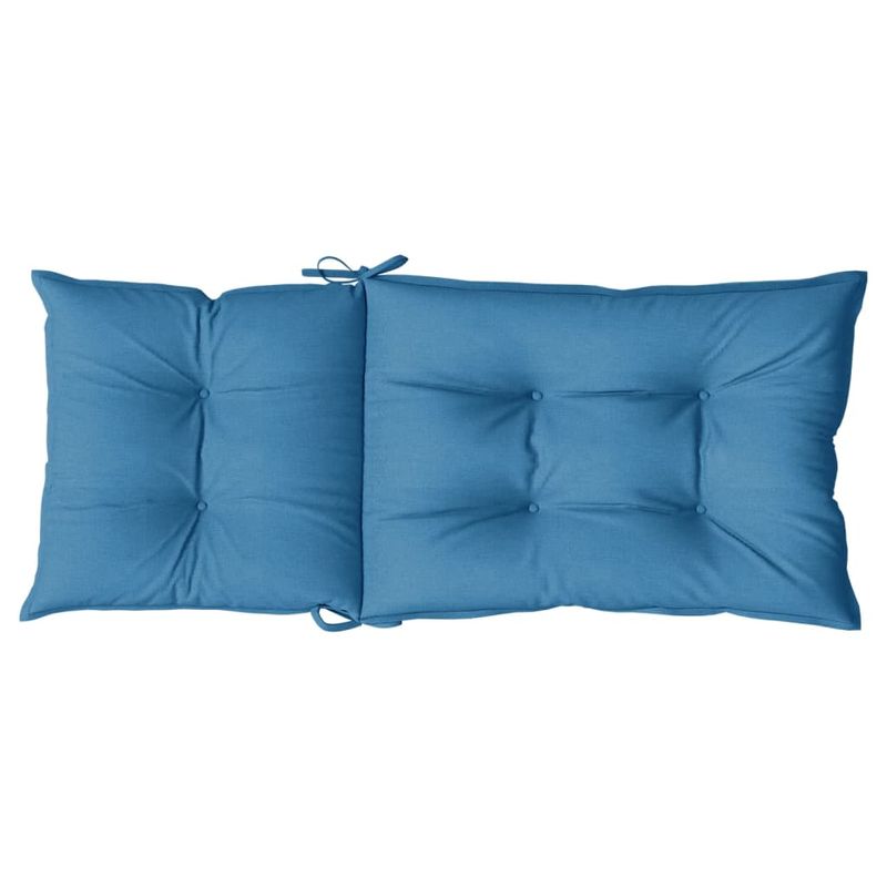 Casa si Gradina - Textile si covoare - Perne si pilote - Perne decorative - Perne scaun spatar inalt 6buc melanj albastru 120x50x7cm textil - Infinity.ro