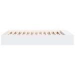 Casa si Gradina - Mobilier - Paturi si accesorii - Paturi - Cadru de pat, alb ,135x190 cm, lemn prelucrat - Infinity.ro