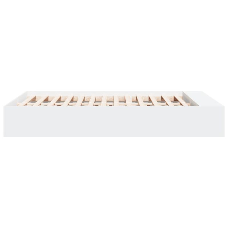 Casa si Gradina - Mobilier - Paturi si accesorii - Paturi - Cadru de pat, alb ,135x190 cm, lemn prelucrat - Infinity.ro