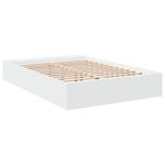Casa si Gradina - Mobilier - Paturi si accesorii - Paturi - Cadru de pat, alb ,135x190 cm, lemn prelucrat - Infinity.ro