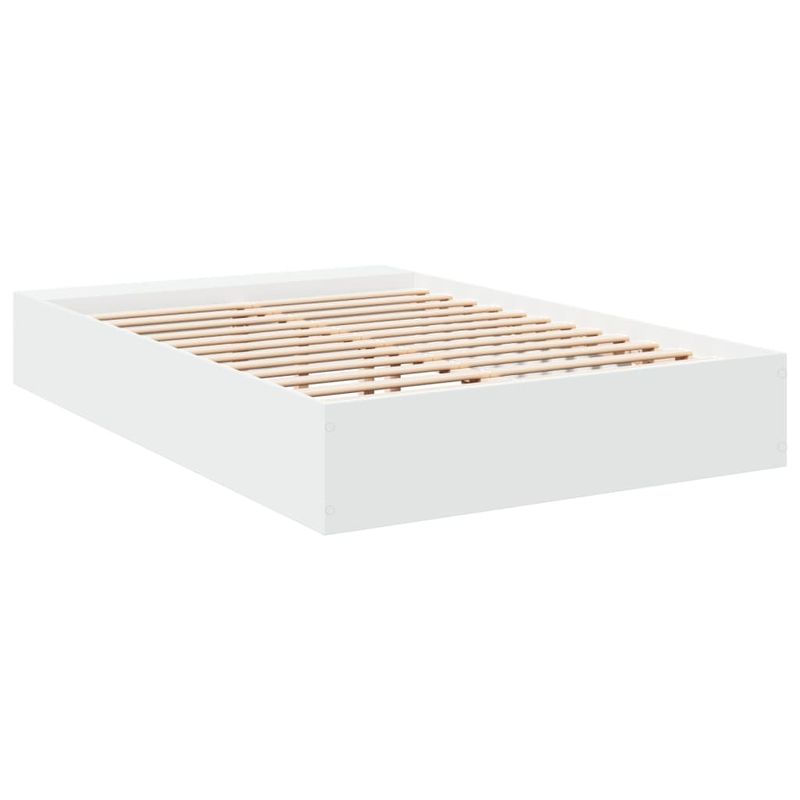 Casa si Gradina - Mobilier - Paturi si accesorii - Paturi - Cadru de pat, alb ,135x190 cm, lemn prelucrat - Infinity.ro