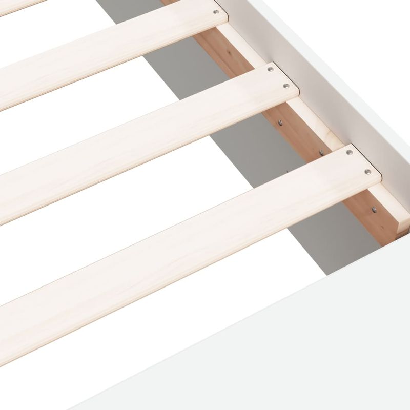 Casa si Gradina - Mobilier - Paturi si accesorii - Paturi - Cadru de pat, alb ,135x190 cm, lemn prelucrat - Infinity.ro