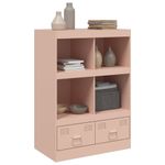 Casa si Gradina - Mobilier - Comode si corpuri - Comode - Comoda Roz 67x39x95 cm otel - Infinity.ro