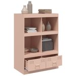 Casa si Gradina - Mobilier - Comode si corpuri - Comode - Comoda Roz 67x39x95 cm otel - Infinity.ro