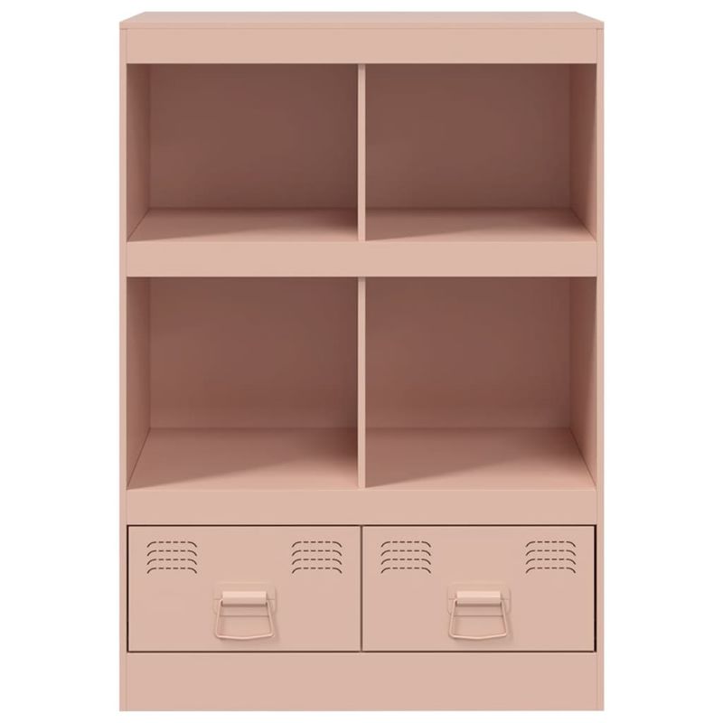 Casa si Gradina - Mobilier - Comode si corpuri - Comode - Comoda Roz 67x39x95 cm otel - Infinity.ro