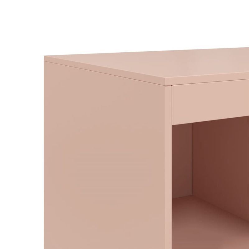 Casa si Gradina - Mobilier - Comode si corpuri - Comode - Comoda Roz 67x39x95 cm otel - Infinity.ro