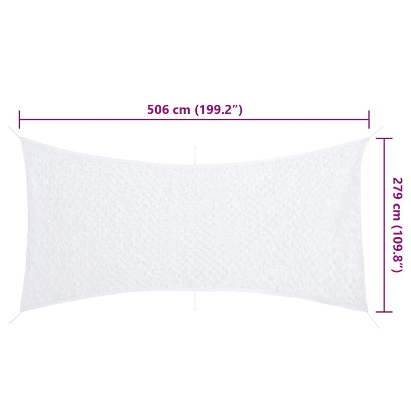 Sport si Outdoor - Accesorii si echipamente sportive - Alte accesorii sportive - Plasa de camuflaj cu geanta de depozitare, alb, 506x279 cm - Infinity.ro