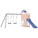 Jucarii, Copii si Bebe - Jucarii si jocuri - Jucarii de exterior - Spatii de joaca si accesorii - Set de joaca pentru exterior, lemn masiv de douglas - Infinity.ro