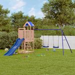 Jucarii, Copii si Bebe - Jucarii si jocuri - Jucarii de exterior - Spatii de joaca si accesorii - Set de joaca pentru exterior, lemn masiv de douglas - Infinity.ro