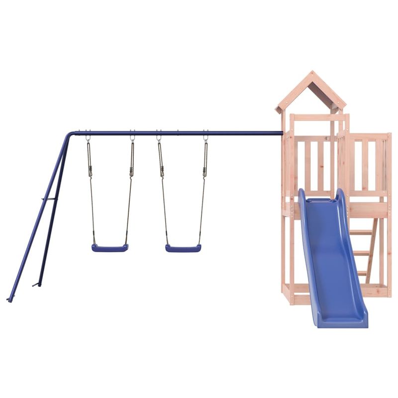 Jucarii, Copii si Bebe - Jucarii si jocuri - Jucarii de exterior - Spatii de joaca si accesorii - Set de joaca pentru exterior, lemn masiv de douglas - Infinity.ro