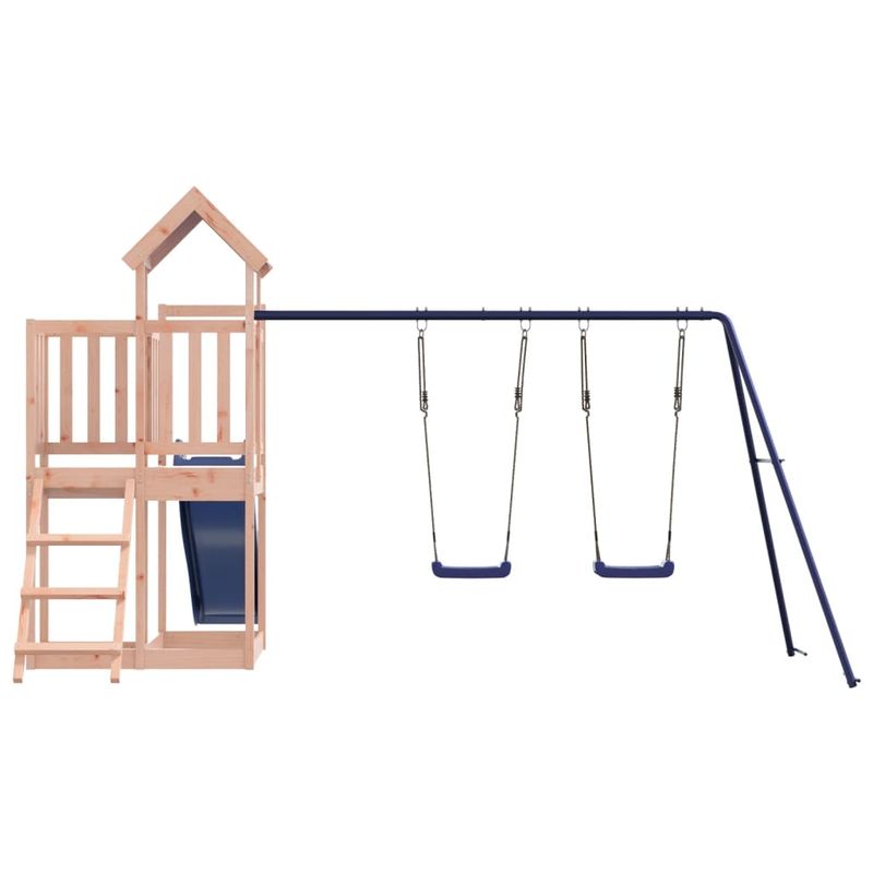 Jucarii, Copii si Bebe - Jucarii si jocuri - Jucarii de exterior - Spatii de joaca si accesorii - Set de joaca pentru exterior, lemn masiv de douglas - Infinity.ro