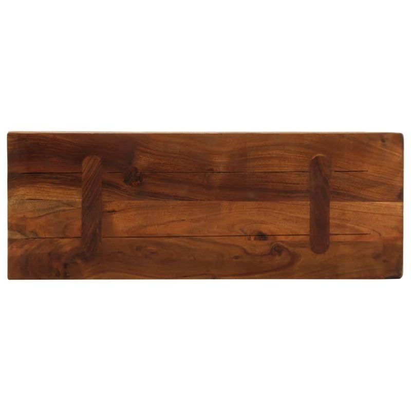 Casa si Gradina - Mobilier - Feronerie si accesorii mobila - Blat de masa, 70x20x3,8 cm, dreptunghiular, lemn masiv reciclat - Infinity.ro