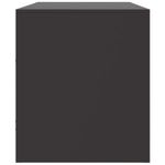 Casa si Gradina - Mobilier - Comode si corpuri - Comode - Comoda TV, negru, 99x39x44 cm, otel - Infinity.ro