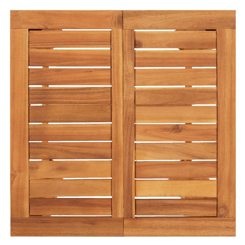 Casa si Gradina - Gradina si terasa - Mobilier exterior - Seturi mobila gradina - Set bar de gradina, 3 piese, gri, lemn masiv acacia/ poliratan - Infinity.ro