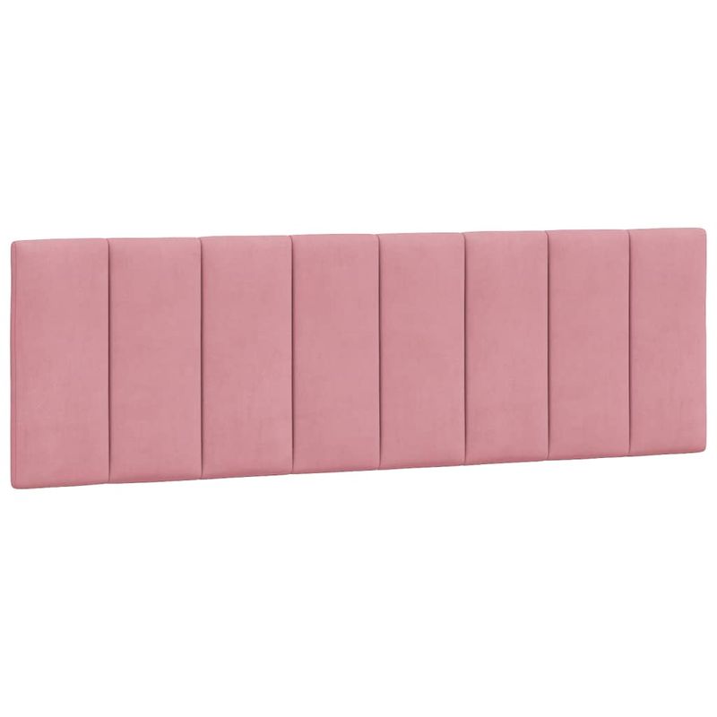 Casa si Gradina - Mobilier - Paturi si accesorii - Paturi - Pat cu saltea, roz, 160x200 cm, catifea - Infinity.ro