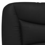 Casa si Gradina - Mobilier - Paturi si accesorii - Paturi - Pat cu saltea, negru si alb, 90x190 cm, piele ecologica - Infinity.ro