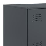 Casa si Gradina - Mobilier - Comode si corpuri - Comode - Servanta, antracit, 67x39x107 cm, otel - Infinity.ro