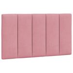Casa si Gradina - Mobilier - Paturi si accesorii - Paturi - Pat cu saltea, roz, 80x200 cm, catifea - Infinity.ro