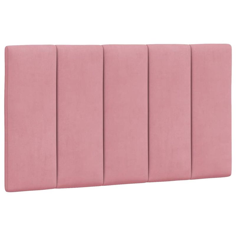 Casa si Gradina - Mobilier - Paturi si accesorii - Paturi - Pat cu saltea, roz, 80x200 cm, catifea - Infinity.ro
