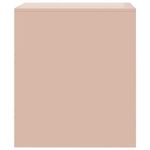 Casa si Gradina - Mobilier - Comode si corpuri - Noptiere - Noptiere, 2 buc., roz, 34,5x39x44 cm, otel - Infinity.ro