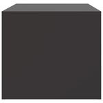 Casa si Gradina - Mobilier - Mese si birouri - Masute de cafea - Masuta de cafea, negru, 67x50x44 cm, otel - Infinity.ro