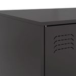 Casa si Gradina - Mobilier - Mese si birouri - Masute de cafea - Masuta de cafea, negru, 67x50x44 cm, otel - Infinity.ro