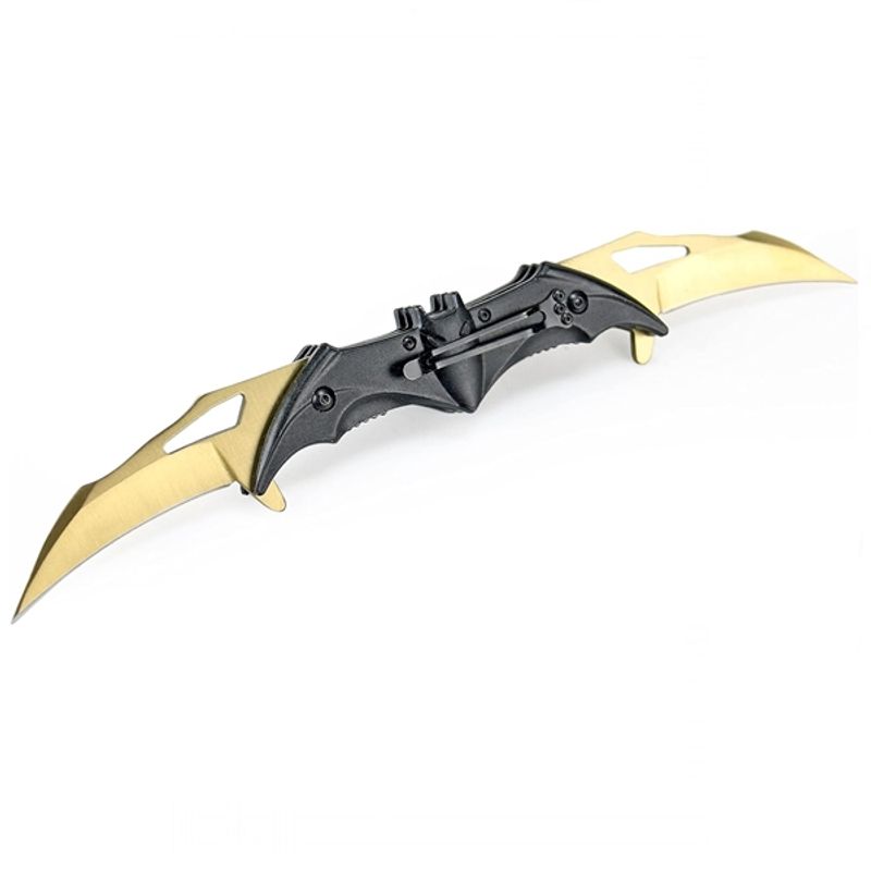 Casa si Gradina - Bucatarie si vesela - Vesela si tacamuri - Cutite si seturi de cutite - Briceag cu doua taisuri, IdeallStore®, auriu, 32 cm - Infinity.ro